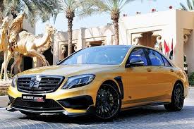 Brabus Desert Gold Mercedes S65 Men S Gear Mercedes Maybach Mercedes Dream Car Garage