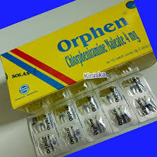 Chlorpheniramine maleate 4mg tablet, coated. Jual Orphen Ctm Obat Alergi Gatal Biduran Chlorpheniramine Maleate 4 Mg Di Lapak Ari Bukalapak