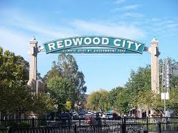 Redwood City Sign On Broadway Redwood City Redwood City California City Sign