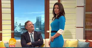 Susanna reid, 50, sends gmb fans wild as she smoulders in soaking wet selfie. Piers Morgan Hints Susanna Reid Is Pregnant With Twins In Fraught Gmb Debate Mirror Online