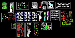 بلوكات أشجار اوتوكاد Autocad Blocks عالم الهندسة المعمارية World Of Architecture