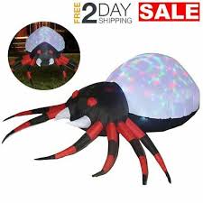 Check spelling or type a new query. Inflable De 4 Pies Con Led Aterrador Arana Halloween Decoraciones Al Aire Libre El Aclaramiento De Estados Unidos Ebay