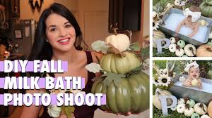 You can use the technique with children, babies, mother and baby together, fashion shoots, or even in a boudoir setting. Diy Fall Baby Milk Bath Photo Shoot Tips Tricks And Home Decor 2020 Youtube