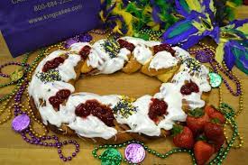 Covered with our famous white, creamy randazzo icing with red & green sprinkles. Medium Two Fillings Strawberry Cream Cheese Randazzo S Camellia City Bakery