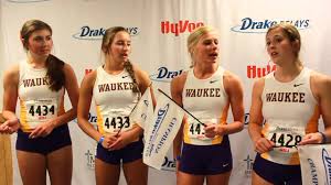 2015 outdoor drake relays women's 4x400 trial. Waukee Hs Schau Nelson Gray Modrell Post Drake Relays Victory 2015 Youtube