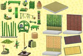 Complete Bamboo Set With Pictures Animalcrossing Animal Crossing Animal Crossing Characters Animal Crossing Game
