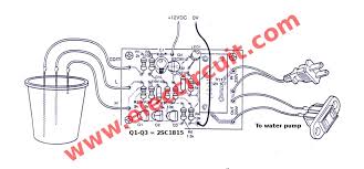 Automatic water pump/level controller circuit with indicator.this project is very useful this automatic submersible motor pump controller circuit with three stage level indicator provides connect the all components as shown in image diagram, the value of resistors are should not. Automatic Water Level Controller 2 Circuits Choice Eleccircuit Com