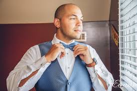 Mid blue check lazio suit. 10 Great Alternative Groom Attire Ideas