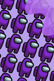 Among Us Background Purple Cute Patterns Wallpaper Purple Wallpaper Aesthetic Colors