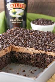 Baileys Chocolate Poke Cake A Boozy Chocolate Cake Recipe Recipe Amazing Chocolate Cake Recipe Boozy Chocolate Desserts