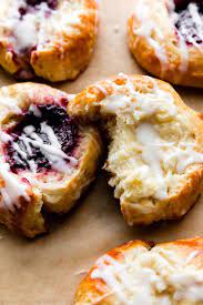 Learn How To Make Homemade Breakfast Pastries Using This Shortcut Pastry Dough Fill With Cheese F Breakfast Pastries Homemade Breakfast Food Processor Recipes