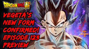 Check spelling or type a new query. Vegeta S New Form Confirmed Dragon Ball Super Episode 123 Preview Dragon Ball Super Dragon Ball Vegeta New Form