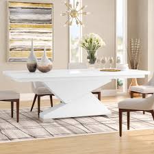 Solid wood kitchen table and 8 chairs. White Wood Kitchen Dining Tables You Ll Love In 2021 Wayfair