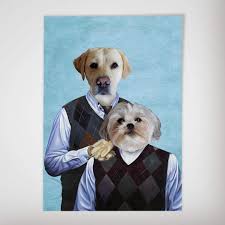 Step Doggos Personalized 2 Dog Poster Dog Poster Personalized Pet Blanket Personalized Pet