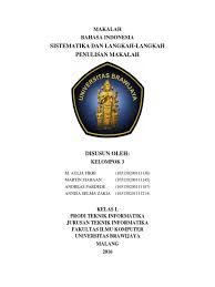 Check spelling or type a new query. Contoh Cover Makalah Universitas Terbuka Tulisan