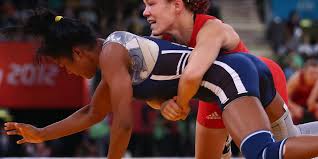 Sheena pummels her with crushing bear hugs, body scissors, figure four locks, smothers, camel clutches, schoolgirl pins and hard punches of her own! Wrestling Team Gb