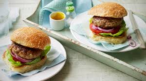 Place the burgers on the griddle or into the pan, then use a spatula to lightly press them down, making sure the burger is in full contact with the pan. Homemade Burger Recipe Bbc Food