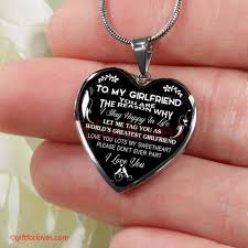 Birthday Gift Ideas For My Girlfriend To My Girlfriend Gift Ideas For Girlfriend Girlfriend Necklace To My Girlfriend Necklace Beautiful Girlfriend Necklace Best Gifts For Girlfriend Birthday