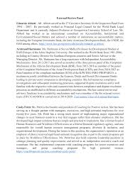 External Review Panel Eduardo Abbott