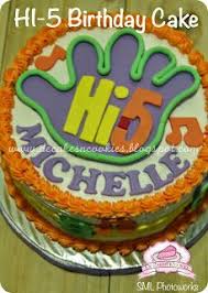 Sempak nya menggoda join group % lokal , only 50 k: Hi5 Birthday Cake For Michele Kue Kue Ulang Tahun Ulang Tahun
