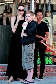 She was married 3 times and has does she need any introduction at all? Brad Pitt Kinder