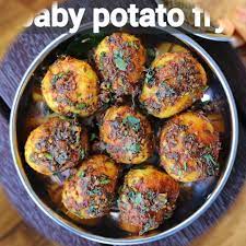4 825 Likes 40 Comments Hebbar S Kitchen Hebbars Kitchen On Instagram Baby Potato Fry Recipe Spicy Spicy Recipes Fried Potatoes Fried Potatoes Recipe