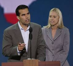 But in the end, it didn't work: George P Bush And His Wife Welcome Baby Boy