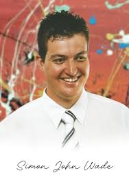 In loving memory of Simon John Wade