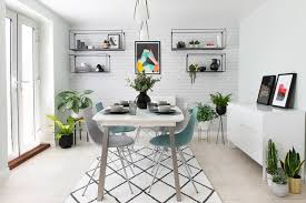 A taste of grand canyon. Industrial Bright Dining Room Skandinavisch Esszimmer Sonstige Von Rukmini Patel Interior Design Houzz