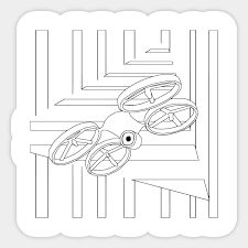Limited Edition Exclusive Quad Drone Coloring For Grown Ups