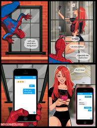 ✅️ Porn comic Mary Jane and unexpected visitor. Olena Minko Sex comic  followed hot redhead ✅️ 