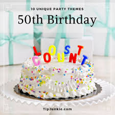Find 50th birthday party themes and ideas from casual to classy along with details for each, decoration ideas, and color combinations. 10 Unique Happy 50th Birthday Themes Tip Junkie