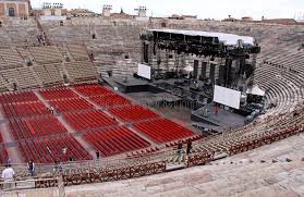 the arena colosseum in verona italy editorial stock image