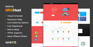 Material Web Hosting Wordpress Theme Whmcs Themekeeper Com Domain Registration Domain Registration Domainregist In 2020 Web Hosting Services Web Hosting Hosting