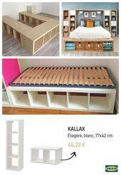 Ikea Hacks Erstelle Ein Bett Mit Einem Kallax Ikea Mobel Hacks Zuhause Diy Ikea Bett Hack