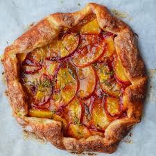 Peach Rosemary And Lime Galette Ottolenghi Recipes Recipes Galette