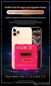 Desbloquea tu motorola moto x segunda generacion con el método recomendado por motorola. Nueva R Sim15 Turbo Sim Gevey Rsim 15 Desbloqueo De Iphone11promax Dhl Libre 11pro X Maximo Xr 8plus 8 6plus 6 En Ios 13 15 Rsim Por Linwei518000 3 96 Es Dhgate Com