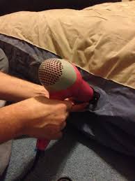 Life Hack You Can Fill An Air Mattress With The Cool Setting On A Hair Dryer Diy Air Mattress Air Mattress Air Mattress Camping