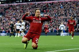 Great goal, even better celebration. Xherdan Shaqiri S Reputation Is Growing Every Week He Deserves To Be Starting Regularly At Liverpool Liverpool Echo