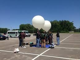 Woodland High School robotics team launches balloon into space