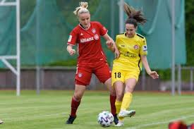 Laura Eisler 3 Wuerzburger Kickers Ball Editorial Stock Photo