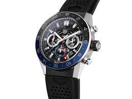 TAG Heuer Carrera Chronograph Calibre HEUER02 Automatic GMT Men 45 mm -  CBG2A1Z.FT6157 | TAG Heuer US