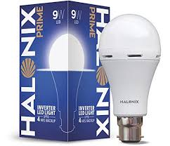 Led and cfl light bulbs are energy efficient light bulbs that fit standard light bulb sockets. Buy Halonix Rechargeable Emergency Inverter Led Bulb B22 9 Watt White Online At Low Prices In India Amazon In