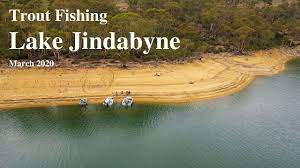 Trout Fishing Lake Jindabyne March 2020 Youtube