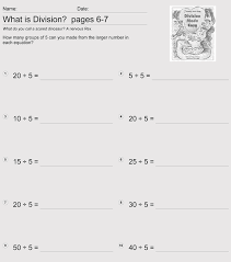 Printable Division Worksheets For Grade 4 6 Free Downloads