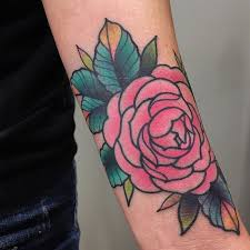 A Camellia Flower For Amy I Love Tattooing All Flowers Thanks For Coming To See Me Lady Girly Tattoos Traditional Tattoo Flowers Pink Tattoo