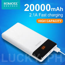 Xiaomi redmi power bank fast charge. Original Romoss Powerbank Sense Lt20 20000mah Power Bank Shopee Philippines