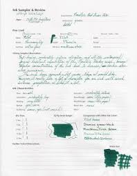 Built From Ink And Tea Stained Fingers On Thursday A Review Of Noodler S Bad Green Gator Ink Ink Stain Reviews