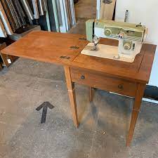 1927 in case mj18 mj18) vintage white rotary sewing machine. Vintage White Sewing Machine Madison Street Salvage