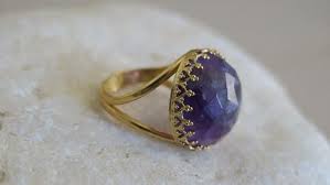 Unique Gold Jewelry Ring Design Unique Rings Big Stone Etsy Ring Jewellery Design Big Stone Ring Ring Designs